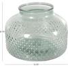 image:imageDeco 79 Glass Decorative Vase Spotted Centerpiece Vase Flower Vase for Home Decoration 12 x 12 x 12 GreenGreen