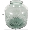 image:imageDeco 79 Glass Decorative Vase Spotted Centerpiece Vase Flower Vase for Home Decoration 12 x 12 x 12 GreenGreen