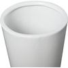 image:imageDeco 79 Ceramic Abstract Decorative Vase Fluted Round Centerpiece Vases Set of 2 Flower Vases for Home Decoration 24 20H WhiteWhite