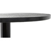 image:imageDeco 79 Aluminum Metal Side End Accent Table Tripod Shaped End Table with Black Marble Tabletops Set of 3 Side Table 24 23 21 H Black