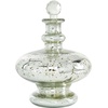 image:imageDeco 79 Glass Living Room Decorative Jars Decorative Container with Crystal Stoppers Set of 3 Jar with Lid 8 9 7H Silver8  9  7H
