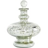 image:imageDeco 79 Glass Living Room Decorative Jars Decorative Container with Crystal Stoppers Set of 3 Jar with Lid 8 9 7H Silver8  9  7H