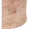 image:imageDeco 79 Ceramic Whitewashed Ribbed Vase 8 x 8 x 11 PinkPink