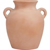 image:imageDeco 79 Ceramic Whitewashed Ribbed Vase 8 x 8 x 11 PinkPink