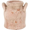 image:imageDeco 79 Ceramic Whitewashed Ribbed Vase 8 x 8 x 11 PinkPink