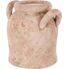 image:imageDeco 79 Ceramic Whitewashed Ribbed Vase 8 x 8 x 11 PinkPink