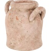 image:imageDeco 79 Ceramic Whitewashed Ribbed Vase 8 x 8 x 11 PinkPink