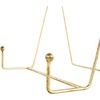 image:imageDeco 79 Metal Wide Minimalistic Triangle Tabletop Easel Set of 3 10 8 6 H Gold