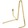 image:imageDeco 79 Metal Wide Minimalistic Triangle Tabletop Easel Set of 3 10 8 6 H Gold
