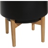 image:imageCosmoLiving by Cosmopolitan 16597 Contemporary Metal Decorative Indoor Outdoor Planter Flower Pot for Living Room Kitchen Office Patio Entryway 20 16 H GoldBlack