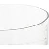 image:imageDeco 79 Glass Pillar Candle Holder with White Marble Base 9 x 9 x 13 Clear9 x 9 x 13