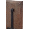 image:imageDeco 79 Traditional Mango Wood Solid Wall Sconce 9 x 4 x 21 Brown