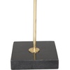 image:imageCosmoLiving by Cosmopolitan Marble Geometric Decorative Sculpture Home Decor Statues with Marble Base Set of 3 Accent Figurines 19 16 13H GoldGold