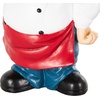 image:imageDeco 79 Polystone Chef Decorative Sculpture Kitchen Decorative Figurine Home Decor Statue with Black Trays Accent Figurine 14 x 6 x 16 WhiteWhite