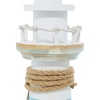 image:imageDeco 79 Wood Light House Decorative Sculpture Home Decor Statue with Netting Accent Figurine 6 x 6 x 16 Blue