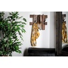 image:imageDeco 79 Farmhouse ShoeDesigned Wall Hook Rack 5W x 11H Brown