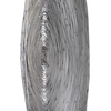 image:imageCosmoLiving by Cosmopolitan Stainless Steel Metal Single Candle Wall Sconce 6 x 23 x 6 SilverSilver
