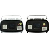 image:imageDeco 79 Metal Retro Radio Style Clock Set of 2 8W 6H Multi Colored