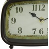 image:imageDeco 79 Metal Retro Radio Style Clock Set of 2 8W 6H Multi Colored