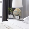 image:imageDeco 79 Metal Retro Radio Style Clock Set of 2 8W 6H Multi Colored