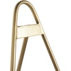 image:imageDeco 79 Metal Display Easel Arched Foldable Tabletop Easel with Vine Emblem Set of 2 Display Stand 8W 12H Gold