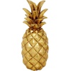 image:imageDeco 79 Polystone Fruit Decorative Sculpture Pineapple Home Decor Statue Accent Figurine 6 x 6 x 14 SilverGold