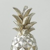 image:imageDeco 79 Polystone Fruit Decorative Sculpture Pineapple Home Decor Statue Accent Figurine 6 x 6 x 14 SilverSilver