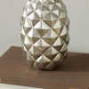 image:imageDeco 79 Polystone Fruit Decorative Sculpture Pineapple Home Decor Statue Accent Figurine 6 x 6 x 14 SilverSilver
