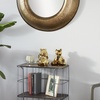 image:imageCosmoLiving by Cosmopolitan Porcelain Ceramic Bear Handmade Decorative Sculpture Home Decor Statues Set of 2 Accent Figurines 6W 8H GoldGold