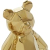 image:imageCosmoLiving by Cosmopolitan Porcelain Ceramic Bear Handmade Decorative Sculpture Home Decor Statues Set of 2 Accent Figurines 6W 8H GoldGold