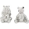 image:imageCosmoLiving by Cosmopolitan Porcelain Ceramic Bear Handmade Decorative Sculpture Home Decor Statues Set of 2 Accent Figurines 6W 8H GoldSilver