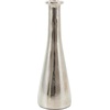 image:imageDeco 79 Aluminum Metal Decorative Candle Holder Candle Stand with Varying Shapes Set of 2 Candlestick Holder 9 7 H Silver