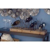 image:imageDeco 79 Industrial Metal Rectangle Wine Rack 26 x 7 x 10 BrownBrown