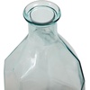 image:imageDeco 79 Recycled Glass Handmade Tall Spanish Bottleneck Vase 10 x 11 x 24 TealClear