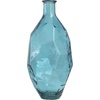 image:imageDeco 79 Recycled Glass Handmade Tall Spanish Bottleneck Vase 10 x 11 x 24 TealTeal