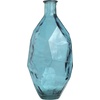 image:imageDeco 79 Recycled Glass Handmade Tall Spanish Bottleneck Vase 10 x 11 x 24 TealTeal