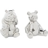 image:imageCosmoLiving by Cosmopolitan Porcelain Ceramic Bear Handmade Decorative Sculpture Home Decor Statues Set of 2 Accent Figurines 6W 8H GoldSilver
