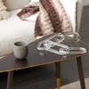 image:imageDeco 79 Acrylic Plastic Chain Decorative Sculpture Circular 7 Link Home Decor Statue Accent Figurine 21 x 0 x 5 Clear27 x 0 x 4