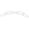 image:imageDeco 79 Acrylic Plastic Chain Decorative Sculpture Circular 7 Link Home Decor Statue Accent Figurine 21 x 0 x 5 Clear27 x 0 x 4