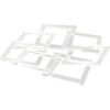 image:imageDeco 79 Acrylic Plastic Chain Decorative Sculpture Circular 7 Link Home Decor Statue Accent Figurine 21 x 0 x 5 Clear28 x 0 x 5