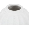 image:imageDeco 79 Magnesium Oxide Decorative Vase Wide Centerpiece Vase with Carved Grooves Flower Vase for Home Decoration 16 x 16 x 18 WhiteWhite