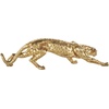 image:imageDeco 79 Resin Leopard Decorative Sculpture Laying Home Decor Statue with Textured Spots Accent Figurine 8 x 4 x 4 GoldGold