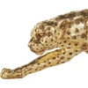 image:imageDeco 79 Resin Leopard Decorative Sculpture Laying Home Decor Statue with Textured Spots Accent Figurine 8 x 4 x 4 GoldGold