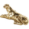 image:imageDeco 79 Resin Leopard Decorative Sculpture Laying Home Decor Statue with Textured Spots Accent Figurine 8 x 4 x 4 GoldGold