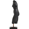 image:imageThe Novogratz Polystone Woman Decorative Sculpture Home Decor Statue Accent Figurine 5 x 5 x 14 CreamBlack