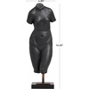image:imageThe Novogratz Polystone Woman Decorative Sculpture Home Decor Statue Accent Figurine 5 x 5 x 14 CreamBlack