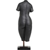 image:imageThe Novogratz Polystone Woman Decorative Sculpture Home Decor Statue Accent Figurine 5 x 5 x 14 CreamBlack