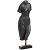 image:imageThe Novogratz Polystone Woman Decorative Sculpture Home Decor Statue Accent Figurine 5 x 5 x 14 CreamBlack