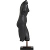 image:imageThe Novogratz Polystone Woman Decorative Sculpture Home Decor Statue Accent Figurine 5 x 5 x 14 CreamBlack