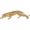 image:imageDeco 79 Resin Leopard Decorative Sculpture Laying Home Decor Statue with Textured Spots Accent Figurine 8 x 4 x 4 GoldGold